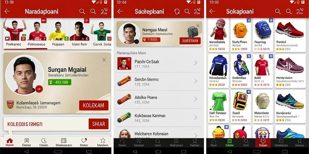 Tampilan antarmuka yang menarik dan mudah dinavigasi.