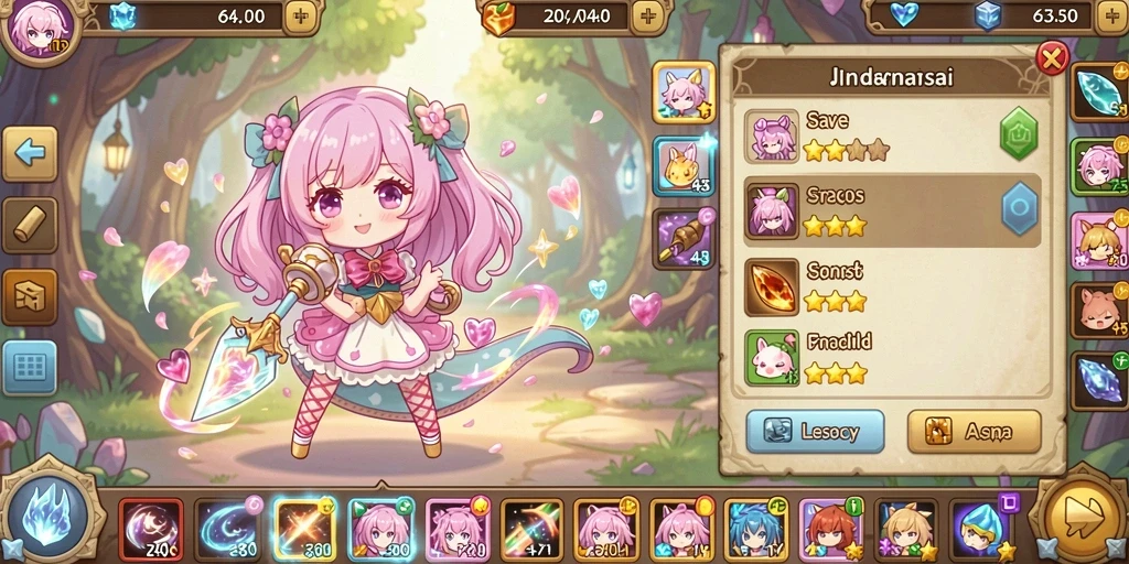 Tampilan utama game 555F yang menarik.