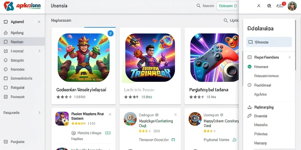 Tampilan antarmuka yang menarik dan mudah digunakan.