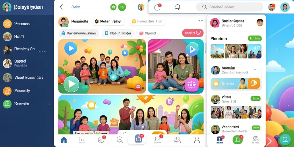 Tampilan antarmuka aplikasi yang menarik dan user-friendly.