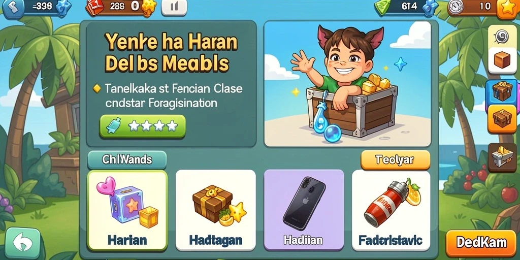 Tampilan antarmuka yang modern dan menarik.