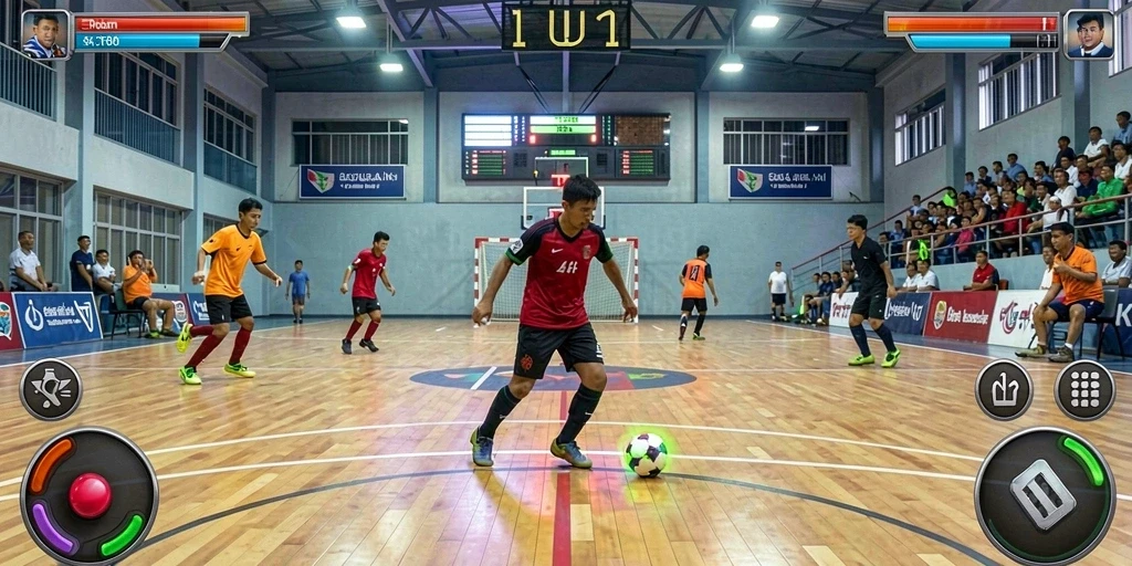 Antarmuka pengguna yang intuitif dan menarik.