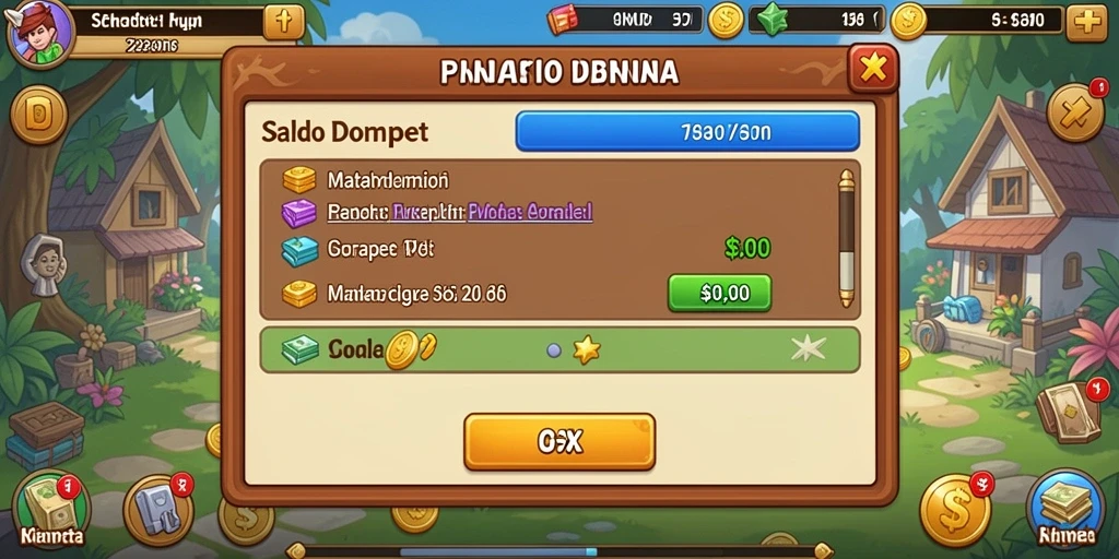 Tampilan antarmuka yang menarik dan informatif.