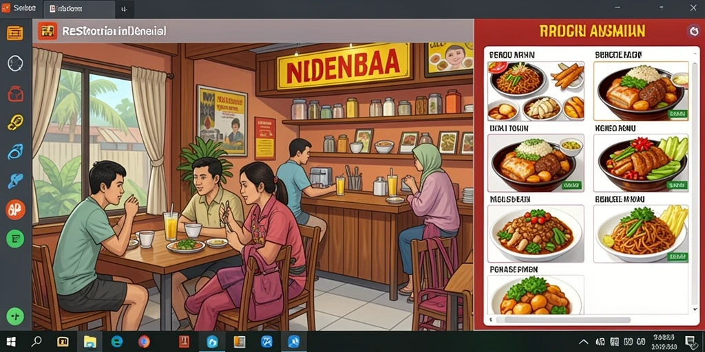 Tampilan menarik dan ramah pengguna.