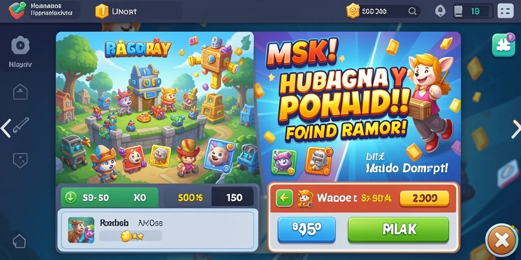 Tampilan awal aplikasi yang menarik dan mudah dinavigasi.