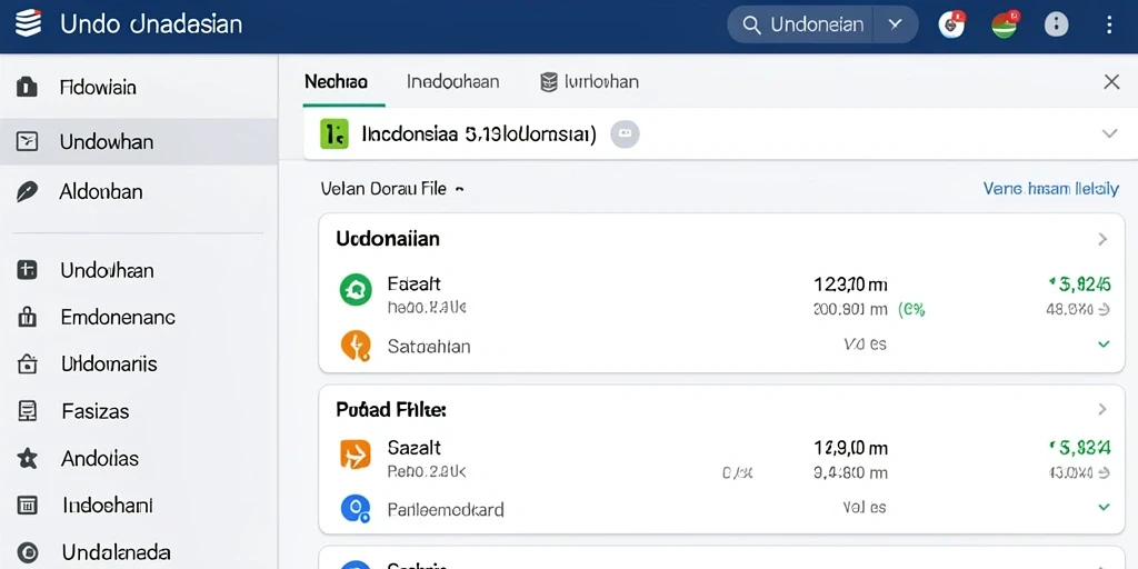 Tampilan antarmuka yang menarik dan user-friendly.