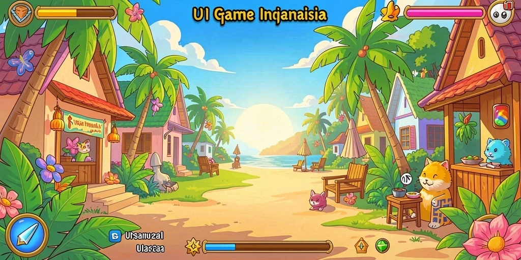 Tampilan antarmuka yang menarik dan sederhana.
