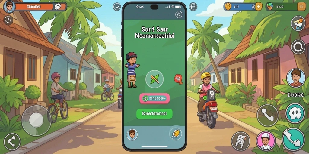 Tampilan antarmuka yang modern dan menarik.