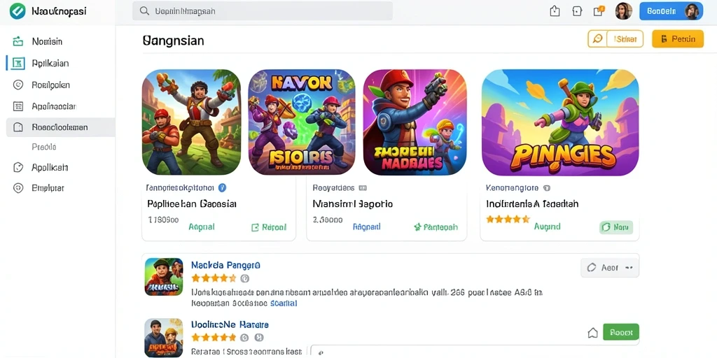 Tampilan awal aplikasi yang menarik dan mudah dinavigasi.