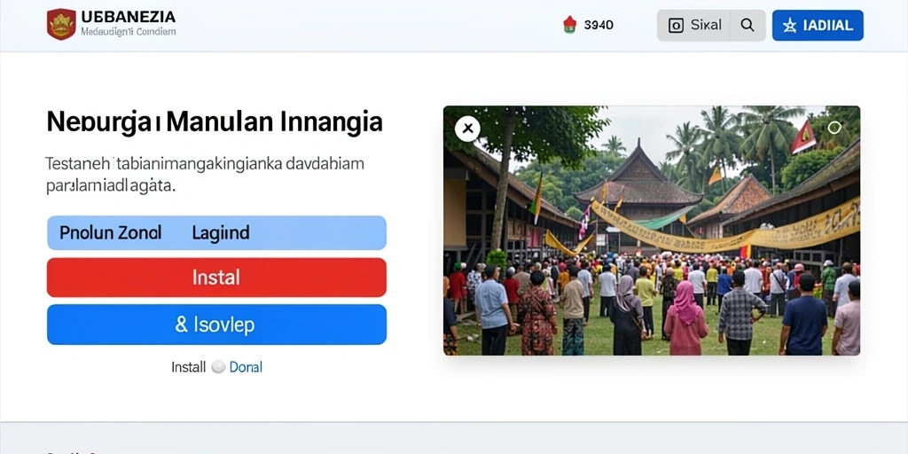 Tampilan antarmuka yang intuitif dan menarik.