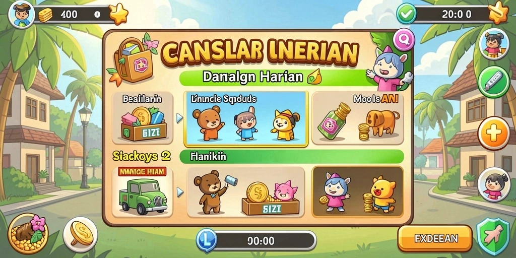 Tampilan antarmuka TEGALTOTO yang user-friendly.