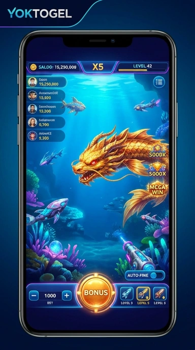 Galeri pratinjau visual yoktogel build APK resmi terbaru